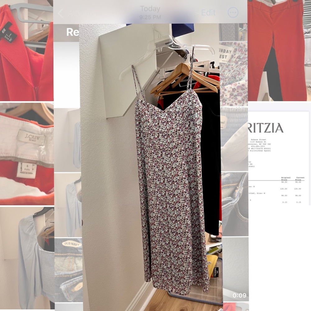 Viola midi dress Aritzia Sunday Best